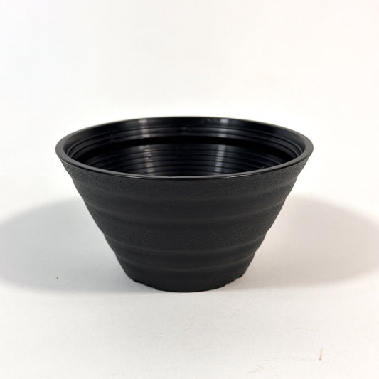 セラアート 平鉢 10.5号 ブラック プラ鉢