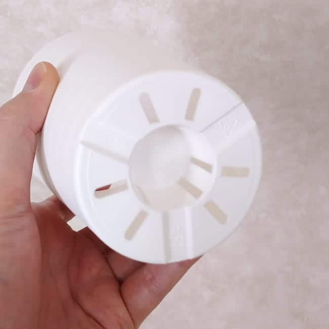 セラアート 長鉢 3.5号 ブラック プラ鉢