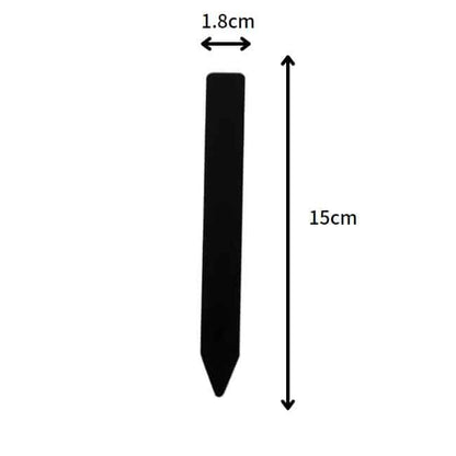 園芸ラベル 15cm ブラック ゴールドラベル 50枚入り