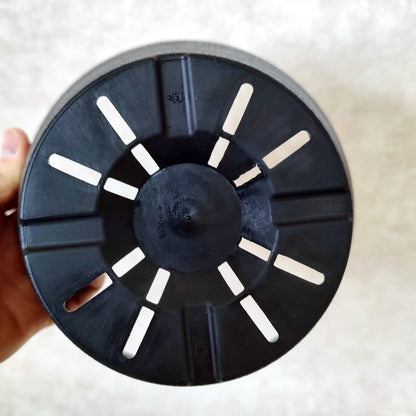 平鉢 18号 ブラック プラ鉢