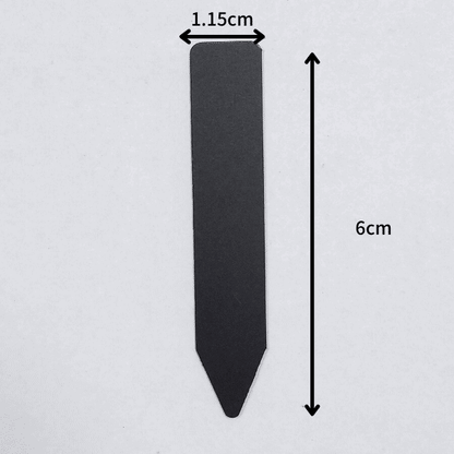 園芸ラベル 6cm ブラック ゴールドラベル 100枚入り