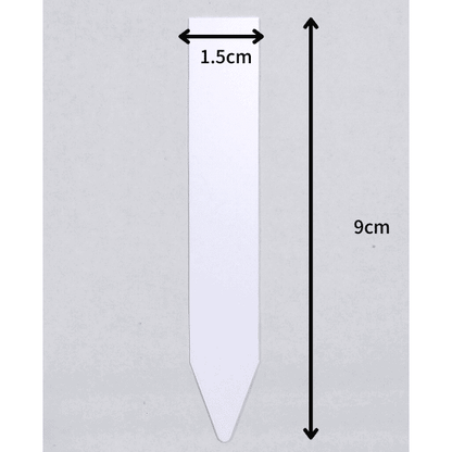 園芸ラベル 9cm ホワイト ゴールドラベル 100枚入り