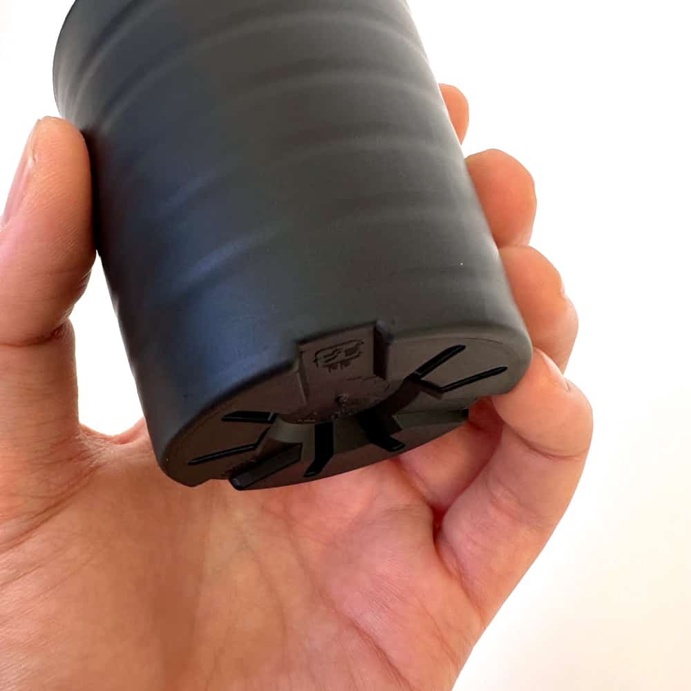 セラアート 長鉢 2.5号 ブラック プラ鉢