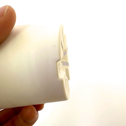 セラアート 長鉢 2.5号 ホワイト プラ鉢