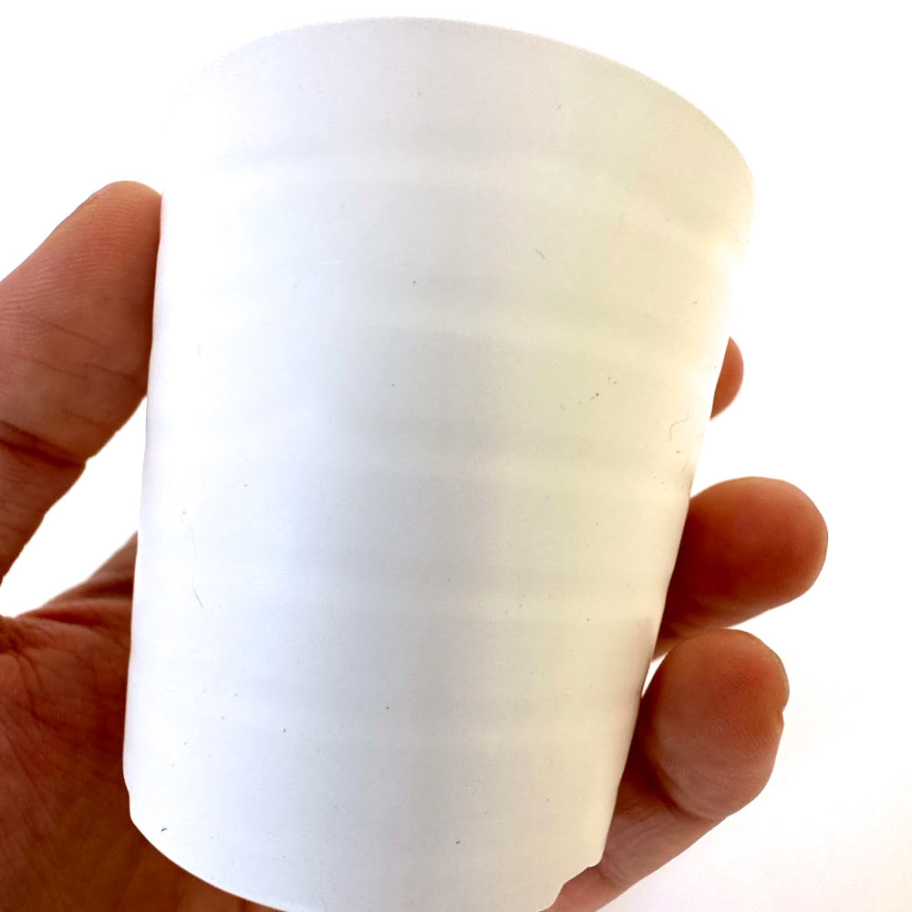 セラアート 長鉢 2.5号 ホワイト プラ鉢