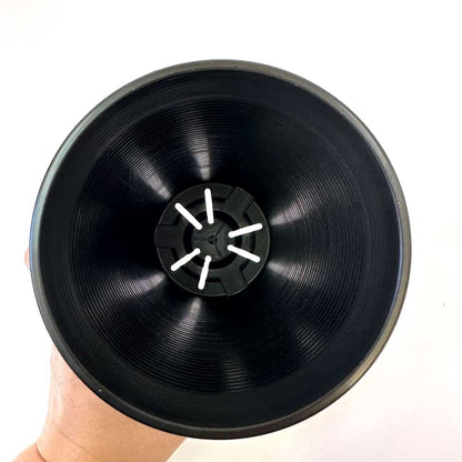 セラアート 長鉢 4号 ブラック プラ鉢