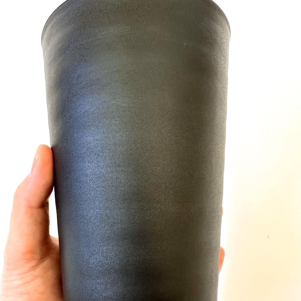 セラアート 長鉢 4号 ブラック プラ鉢