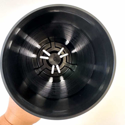 セラアート 長鉢 4.5号 ブラック プラ鉢