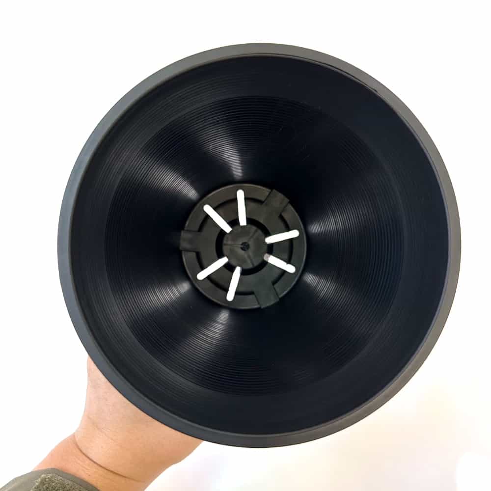 セラアート 長鉢 5号 ブラック プラ鉢