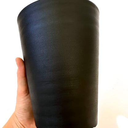 セラアート 長鉢 5号 ブラック プラ鉢