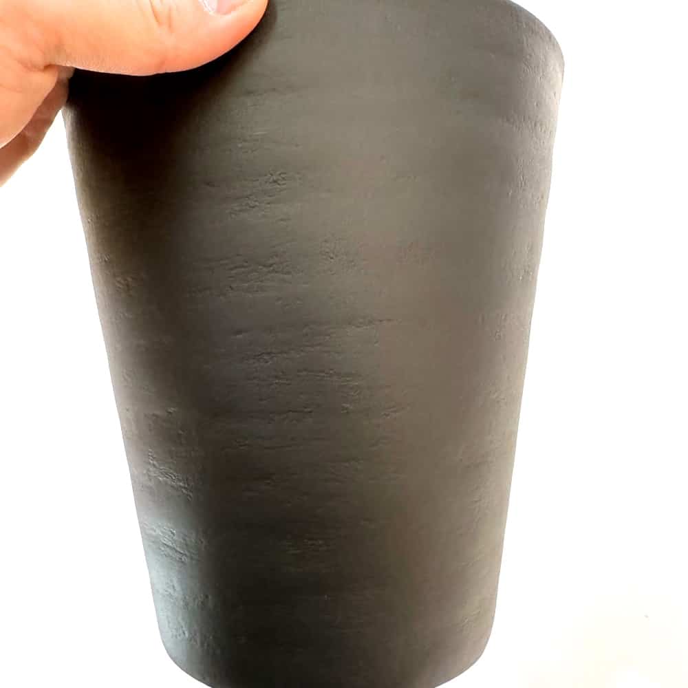 セラアート 長鉢 6号 ブラック プラ鉢