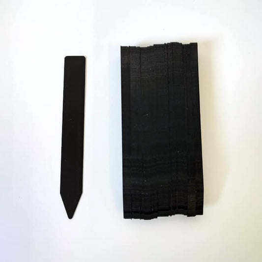 園芸ラベル 12cm ブラック ゴールドラベル 100枚入り