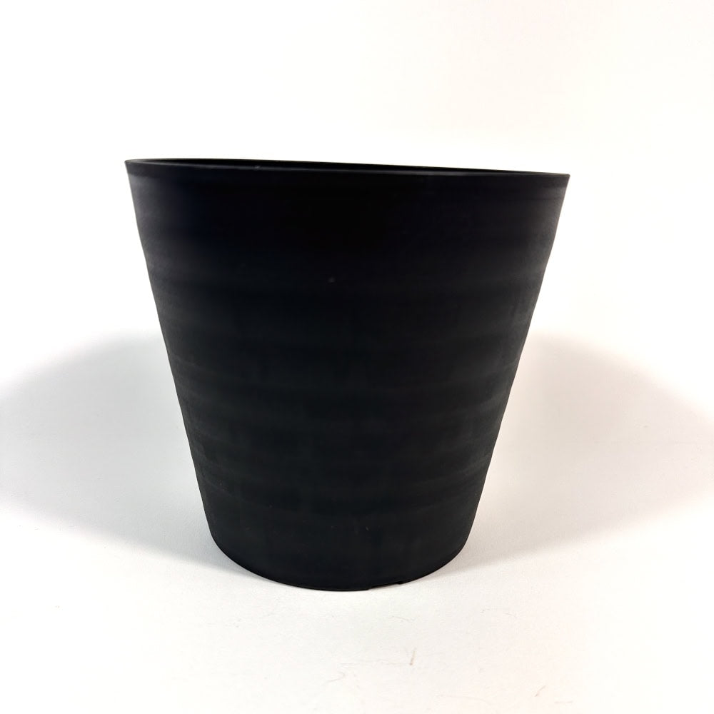セラアート 長鉢 5号ショート ブラック プラ鉢