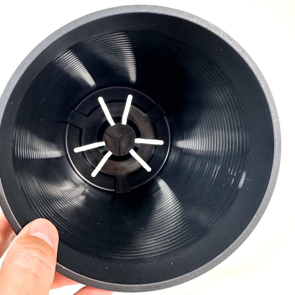 セラアート 長鉢 5号ショート ブラック プラ鉢