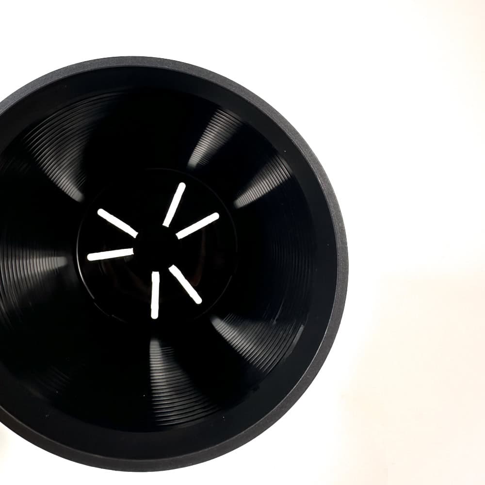 セラアート 長鉢 5号ショート ブラック プラ鉢