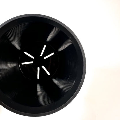 セラアート 長鉢 5号ショート ブラック プラ鉢