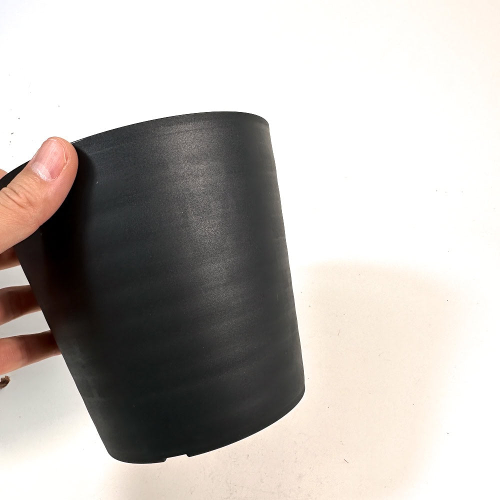 セラアート 長鉢 5号ショート ブラック プラ鉢