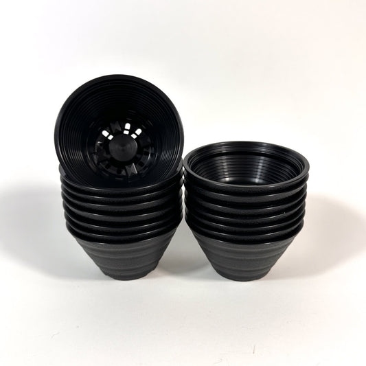 セラアート 平鉢 9号 ブラック プラ鉢