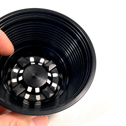 セラアート 平鉢 9号 ブラック プラ鉢