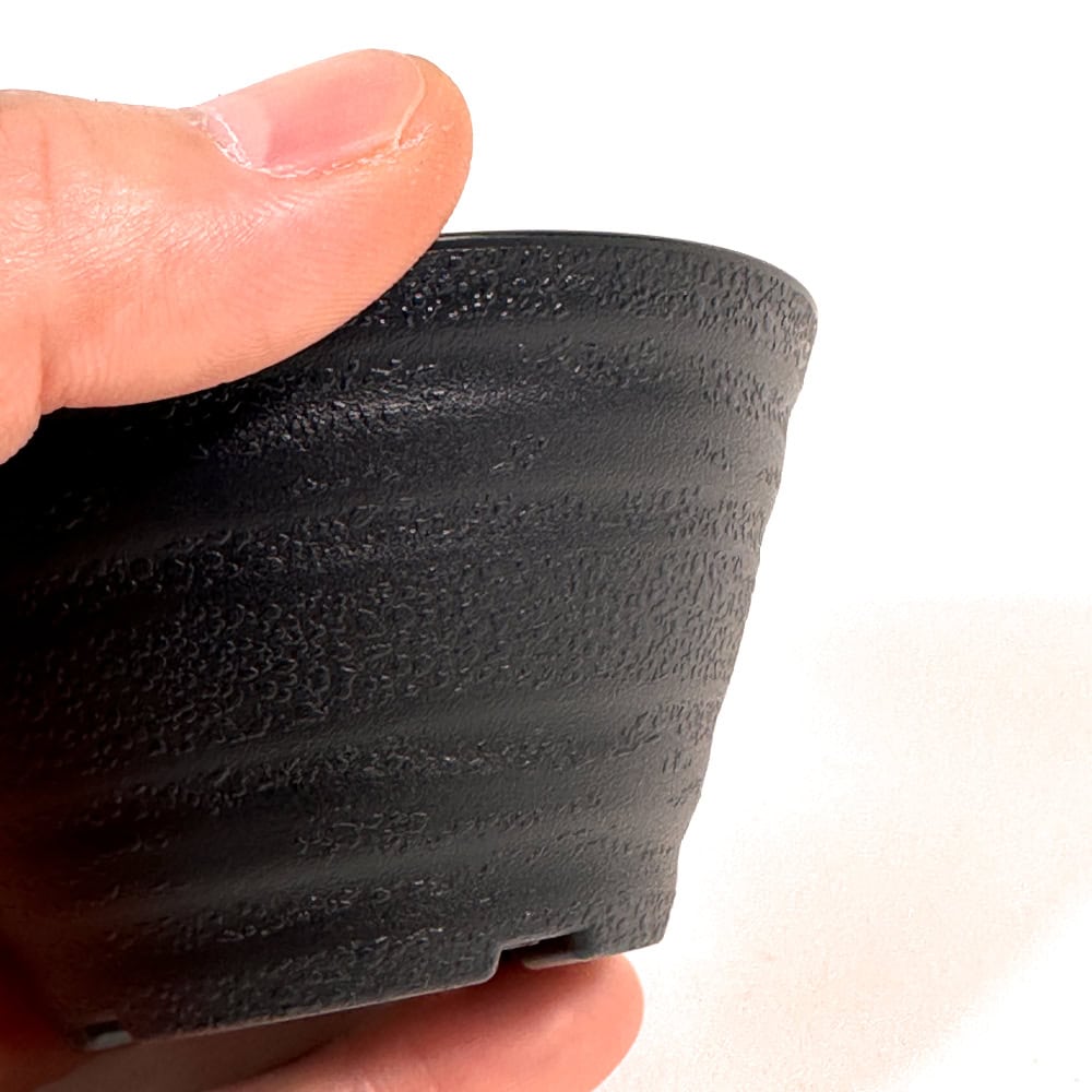 セラアート 平鉢 9号 ブラック プラ鉢