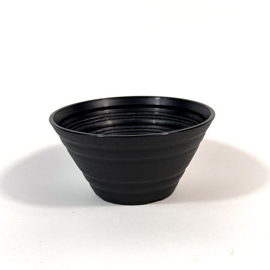 セラアート 平鉢 12号 ブラック プラ鉢