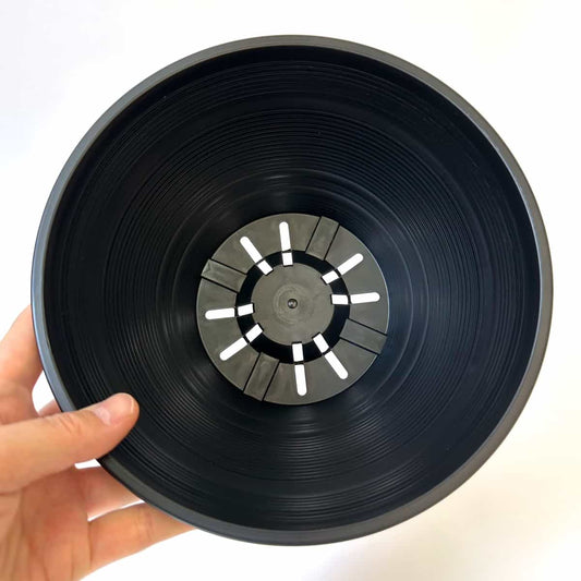 セラアート 平鉢 21号 ブラック プラ鉢