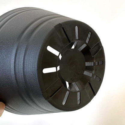 セラアート 平鉢 21号 ブラック プラ鉢