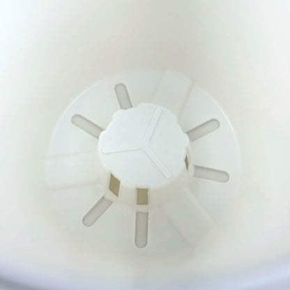 セラアート 長鉢 3.5号 ホワイト プラ鉢