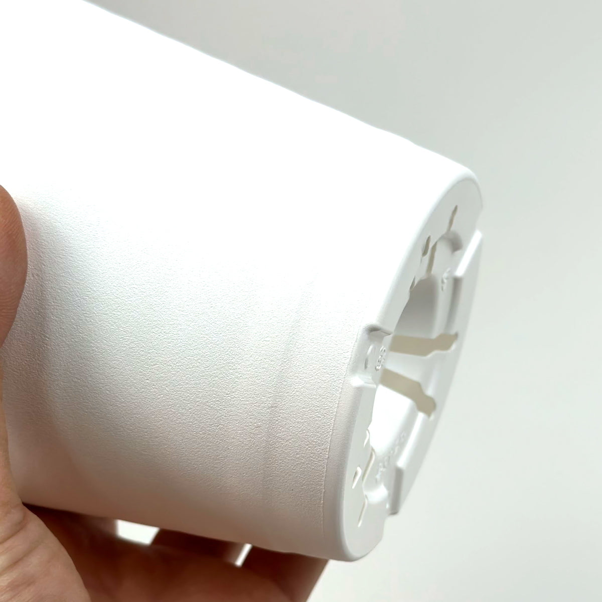 セラアート 長鉢 4.5号 ホワイト プラ鉢