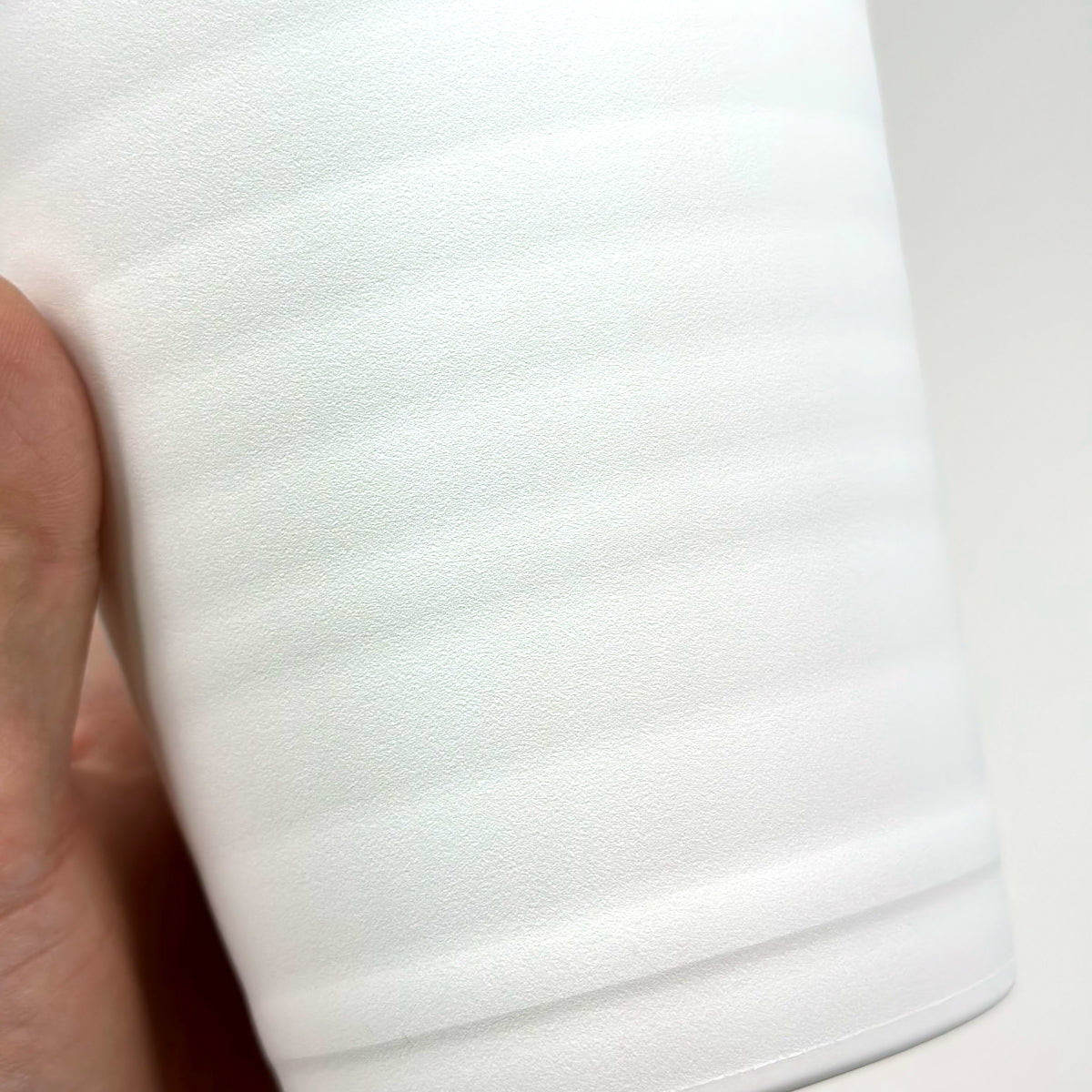 セラアート 長鉢 4.5号 ホワイト プラ鉢