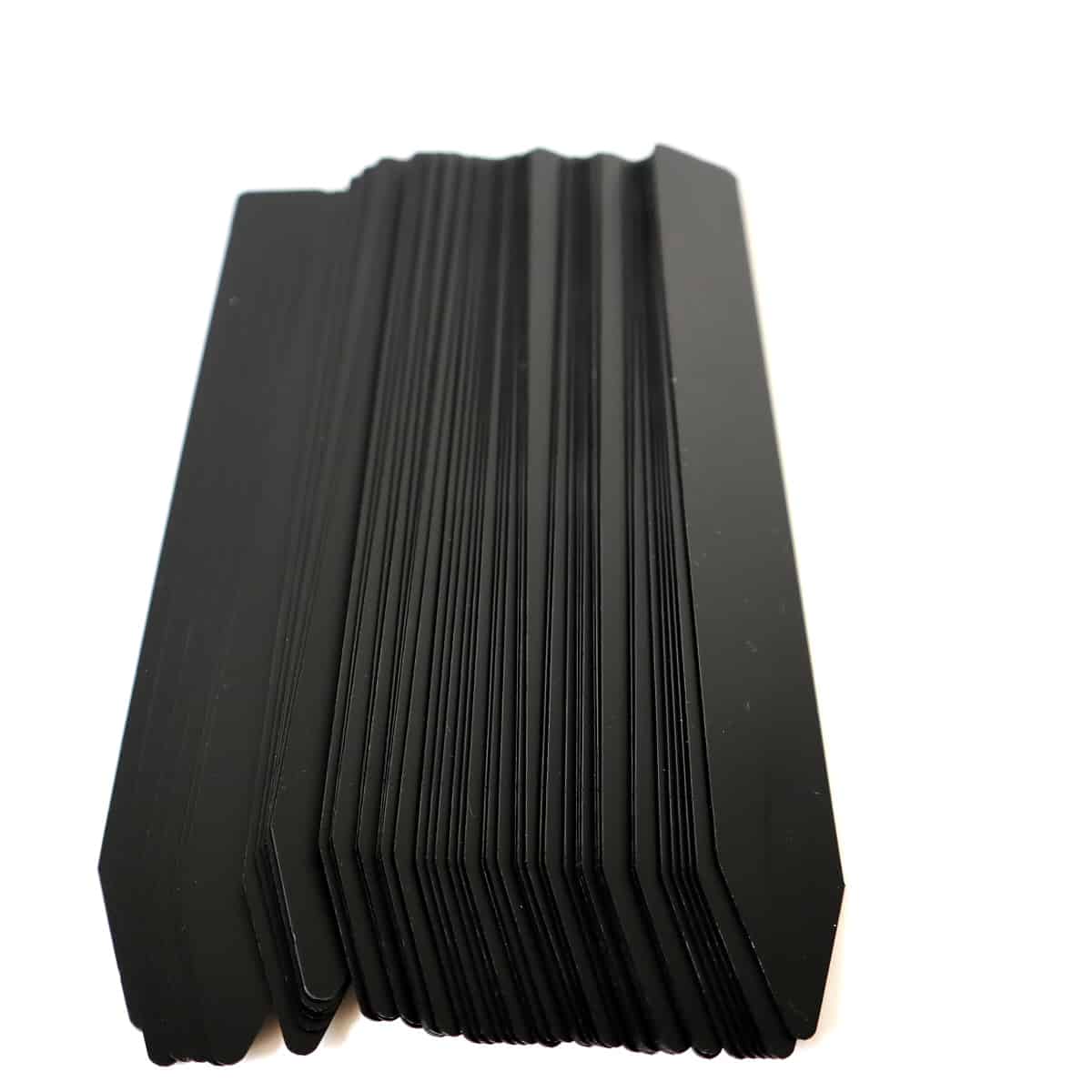 園芸ラベル 15cm ブラック ゴールドラベル 50枚入り