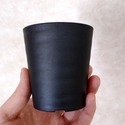 セラアート 長鉢 3号 ブラック プラ鉢