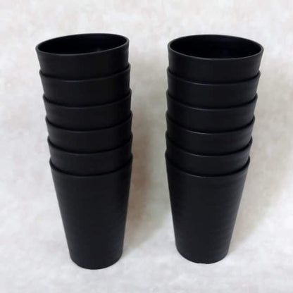 セラアート 長鉢 3.5号 ブラック プラ鉢