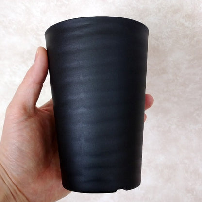 セラアート 長鉢 3.5号 ブラック プラ鉢