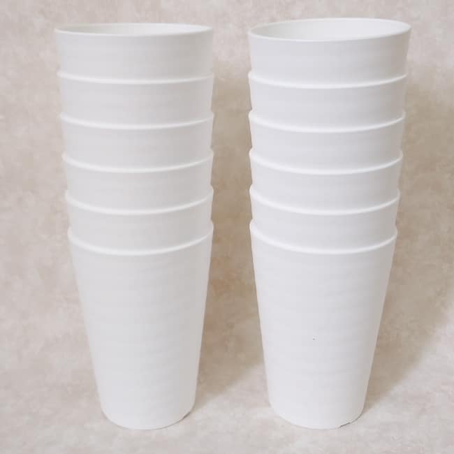 セラアート 長鉢 3.5号 ブラック プラ鉢