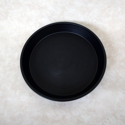 セラアート 受け皿 ブラック プラ皿